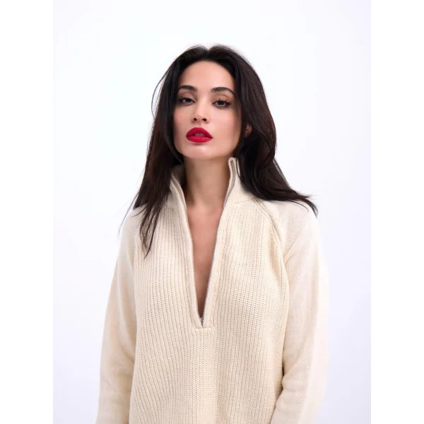 3309 FERMUARLI KAZAK-KREM