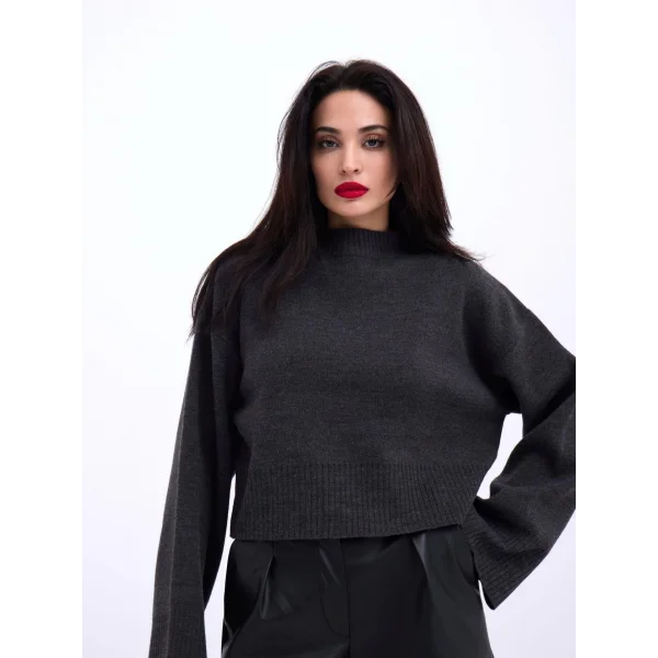 3628 KOL GENİŞ KAZAK-ANTRASİT