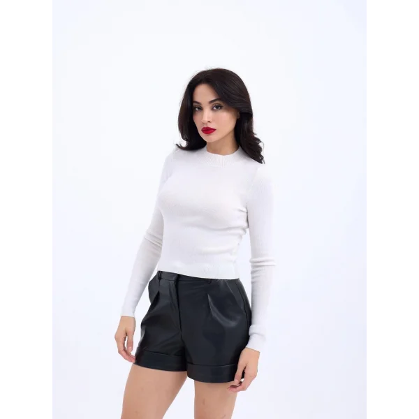 42201 TRİKO BASİC KAZAK-EKRU