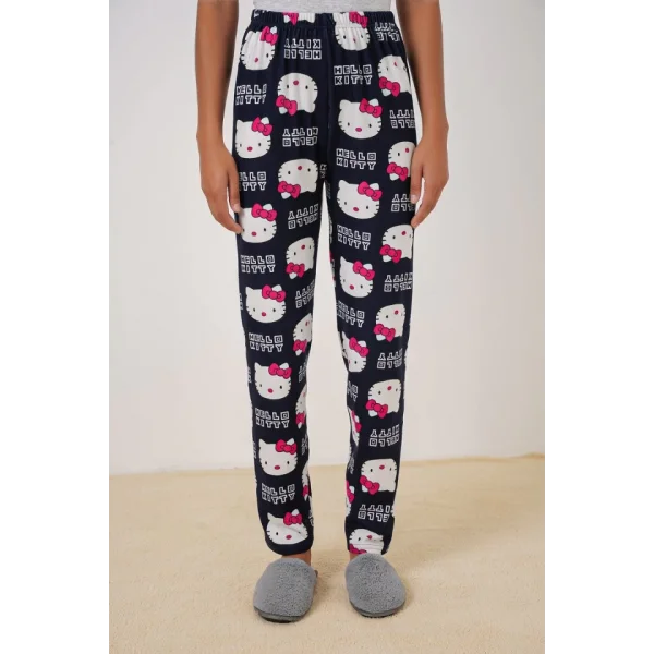 4323 Desenli Pijama Altı - A.Lacivert