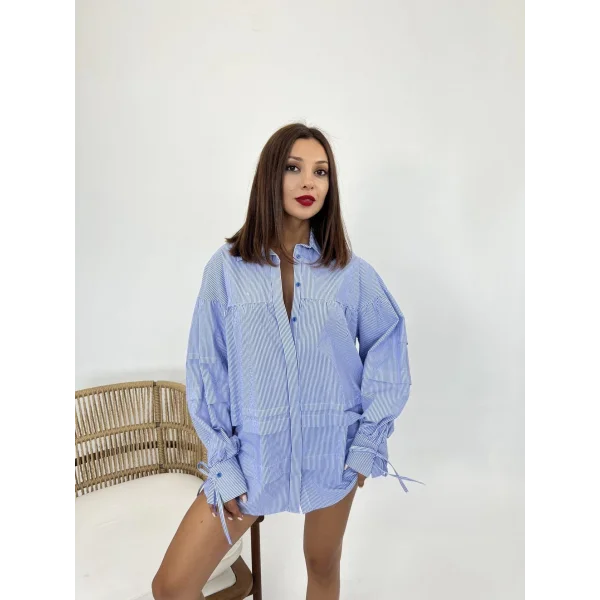 5135 GÖEKAVİ BEYAZ ÇİZGİİ