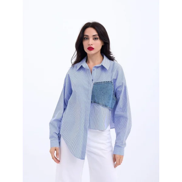 5419 GÖEKAVİ BEYAZ ÇİZGİİ