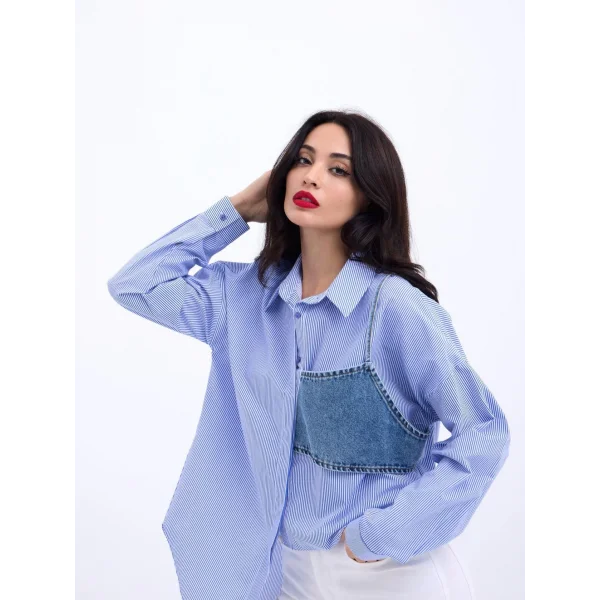 5419 GÖEKAVİ BEYAZ ÇİZGİİ