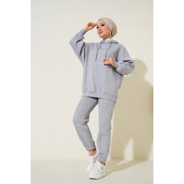 55434 Oversize Eşofman Takımı - Gri