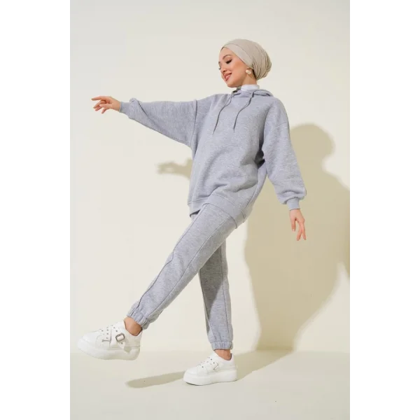 55434 Oversize Eşofman Takımı - Gri