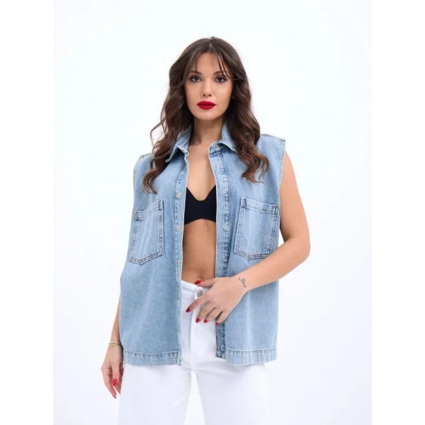 5581 KOT YELEK-MAVİ