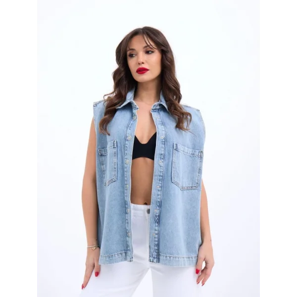 5581 KOT YELEK-MAVİ