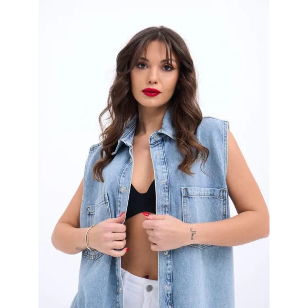 5581 KOT YELEK-MAVİ