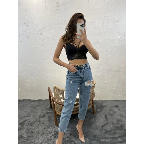 5778 DENİM CARROT FIT-MAVİ