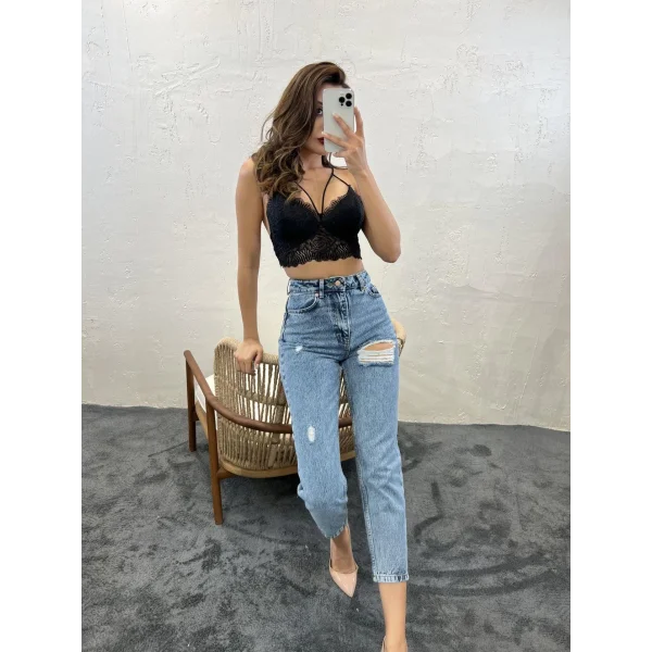 5778 DENİM CARROT FIT-MAVİ