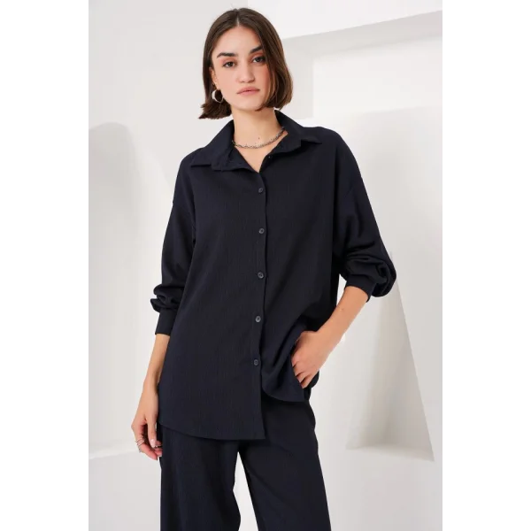 5858 Örme İkili Takım - C.Lacivert