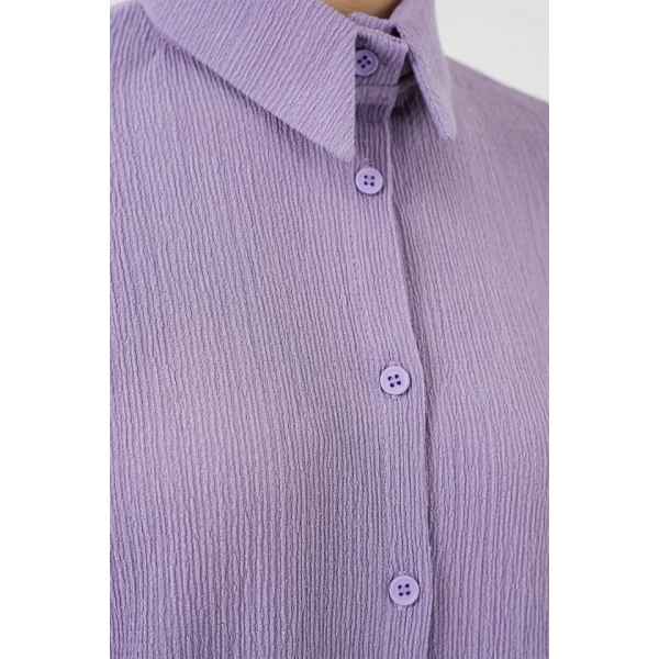 5858 Örme İkili Takım - Lila