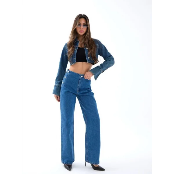 5997 KOT PANTOLON-MAVİ