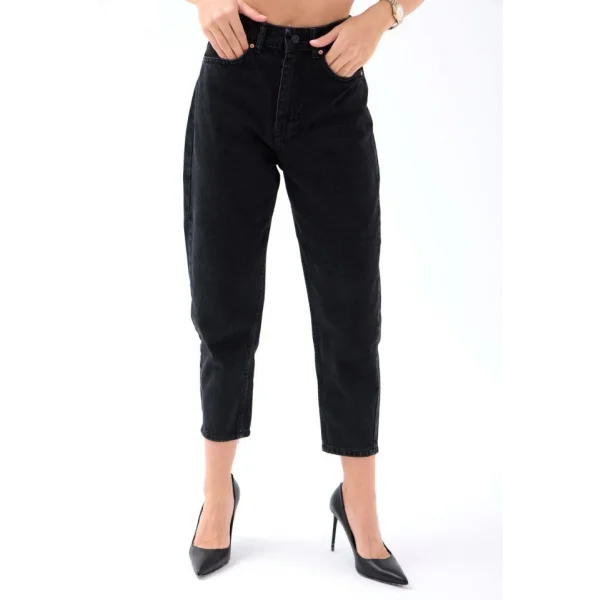 6039 KOT PANTOLON-SİYAH