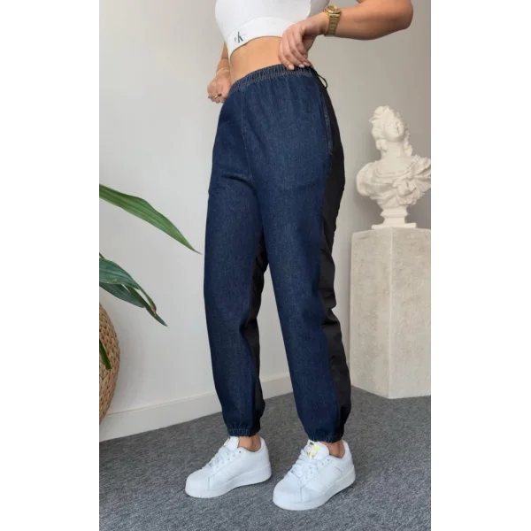 6627 KOT PANTOLON-MAVİ