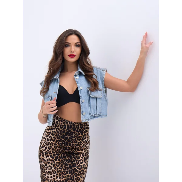 6870 KOT YELEK-MAVİ