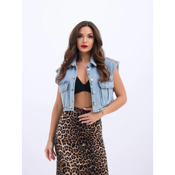 6870 KOT YELEK-MAVİ