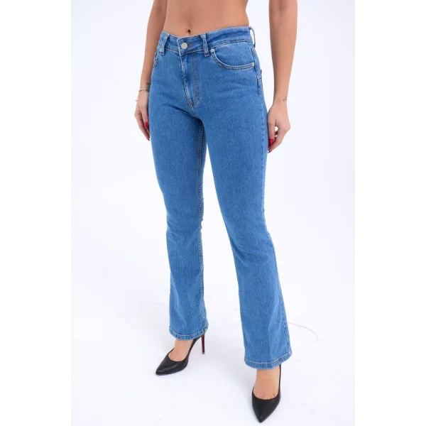 6895 FLARE DENİM-AÇIK MAVİ