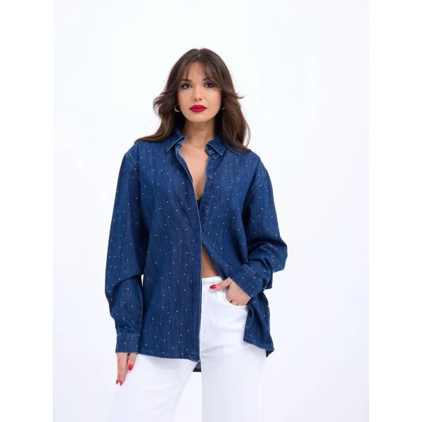 7093 KOT GÖMLEK-MAVİ