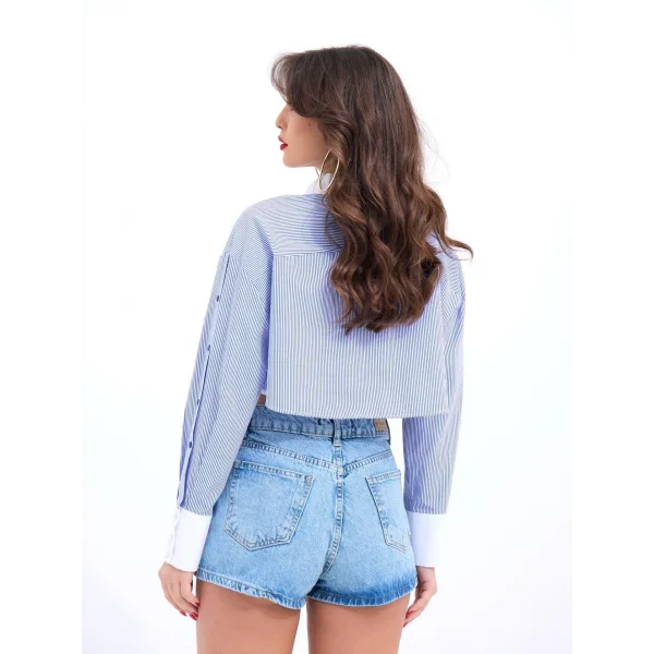 7151 GÖEKAVİ BEYAZ ÇİZGİİ