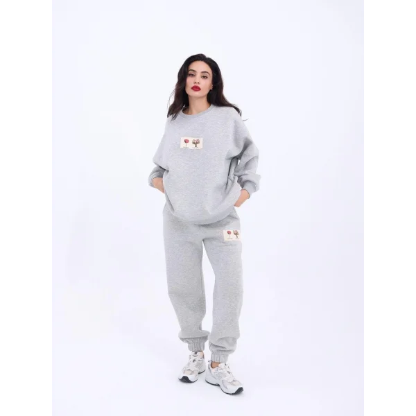 7236 EŞOFMAN TAKIM-GRİ