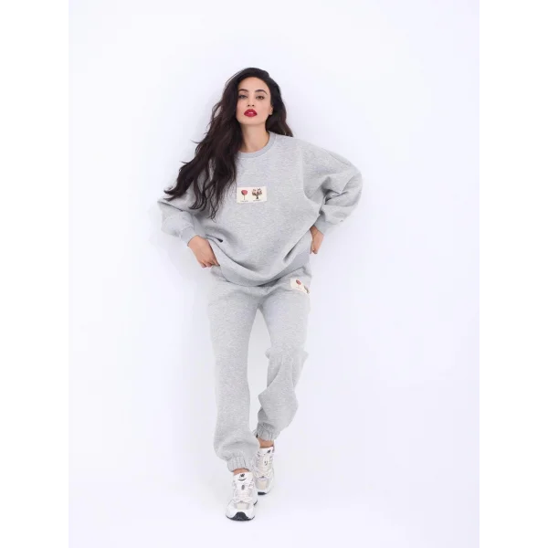 7236 EŞOFMAN TAKIM-GRİ