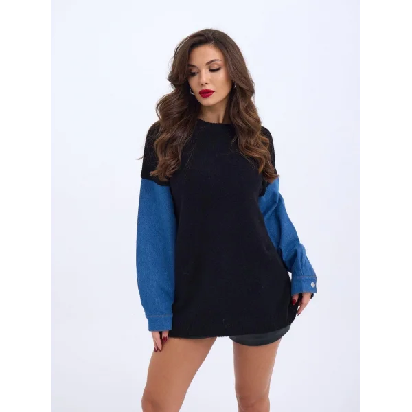 7281 TRİKO KOT-SİYAH