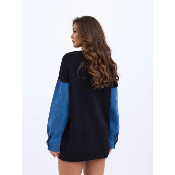 7281 TRİKO KOT-SİYAH