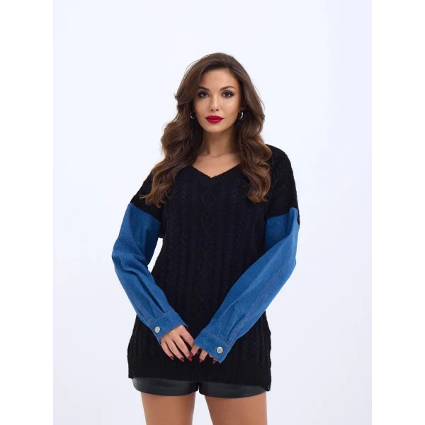 7282 TRİKO KOT-SİYAH