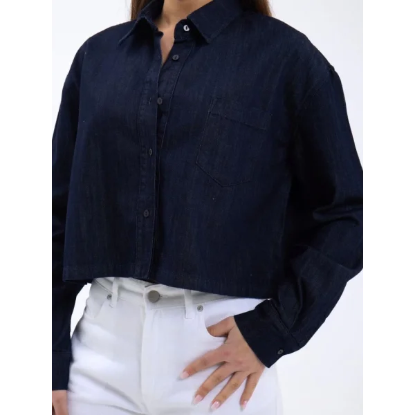 7362 KOT GÖMLEK-LACİVERT