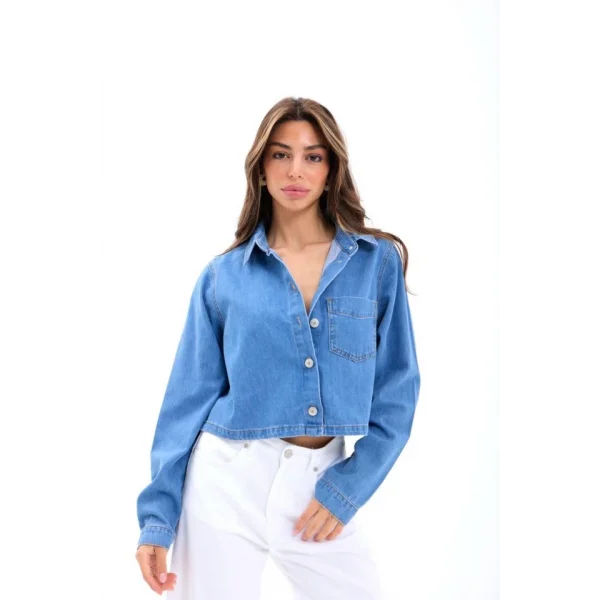 7367 KOT GÖMLEK-MAVİ