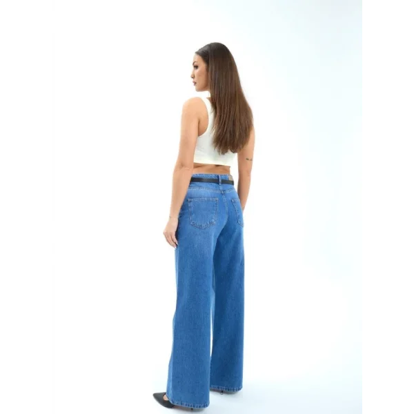 7398 KOT PANTOLON-MAVİ