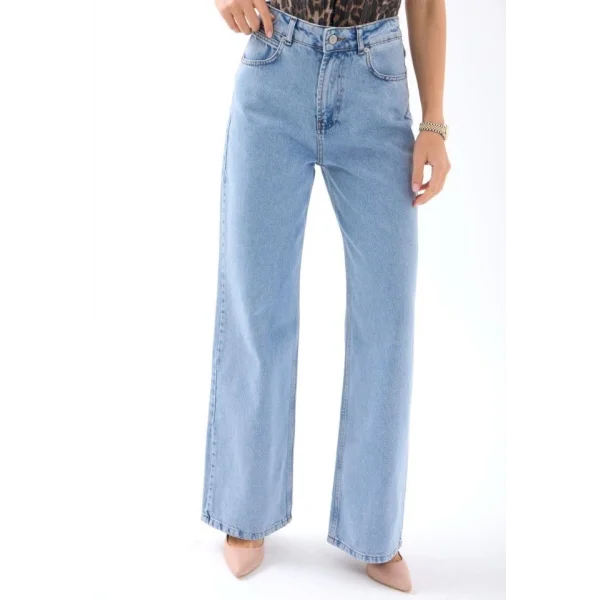 7415 KOT PANTOLON-AÇIK MAVİ