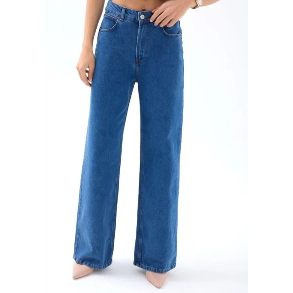 7415 KOT PANTOLON-KOYU MAVİ