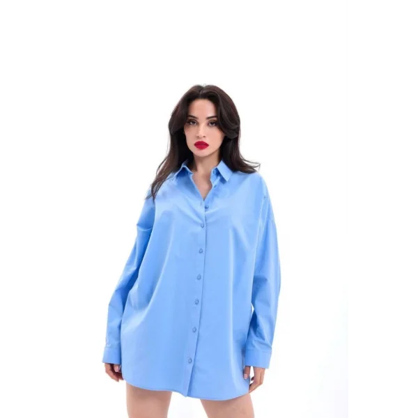 7448 GÖMLEK-KOYU MAVİ