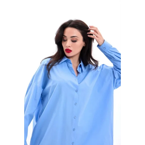 7448 GÖMLEK-KOYU MAVİ