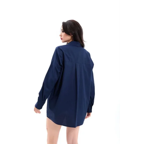 7448 GÖMLEK-LACİVERT