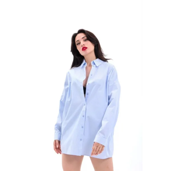 7448 GÖMLEK-MILAN ÇİZGİLİ