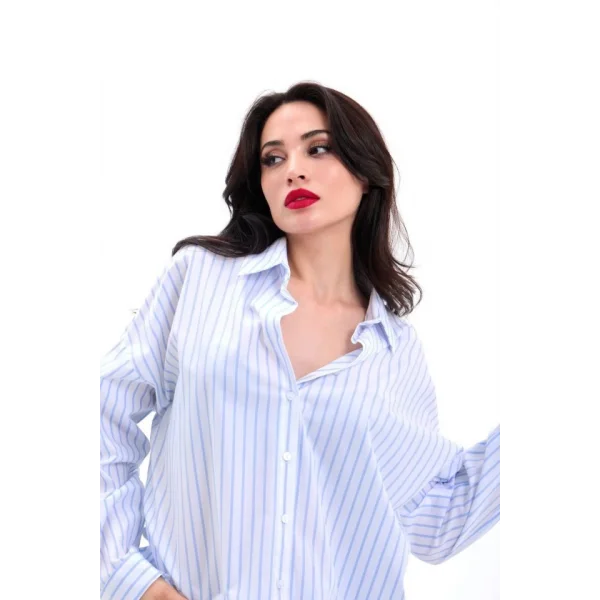 7448 GÖMLEK-PALERMO ÇİZGİLİ