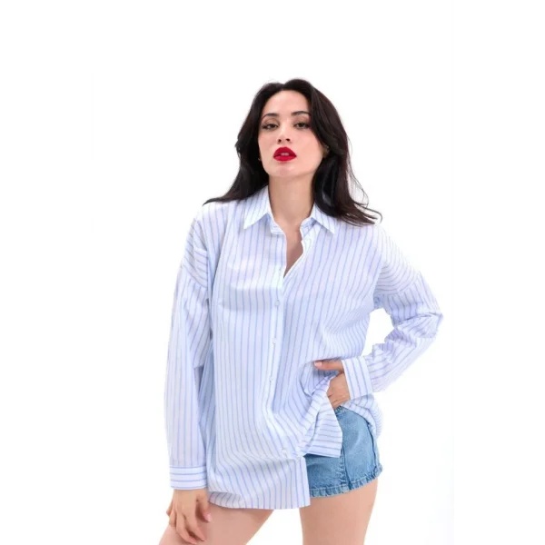 7448 GÖMLEK-PALERMO ÇİZGİLİ