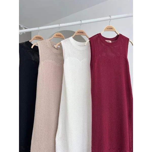 Afro Ajurlu Maksi Elbise 2796