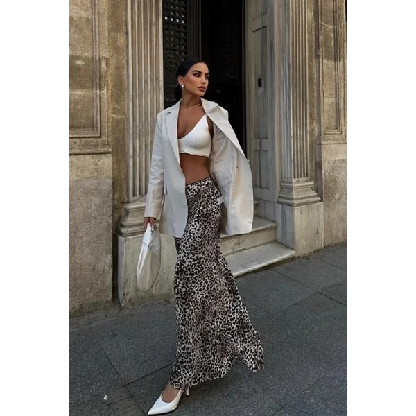 Agnes Blazer Keten Ceket  6105