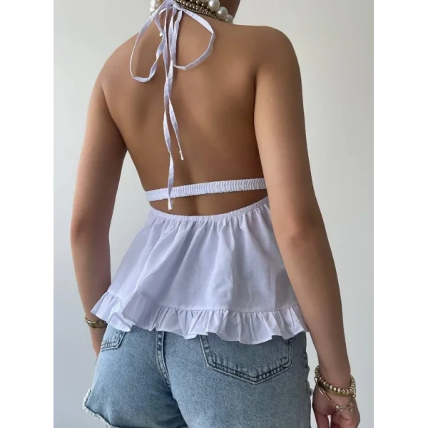 Agnes Sırt Detay Bluz