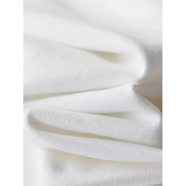 AICG Ön Arka Baskılı Bisiklet Yaka Kadın Oversize Bisiklet Yaka T-shirt - Beyaz