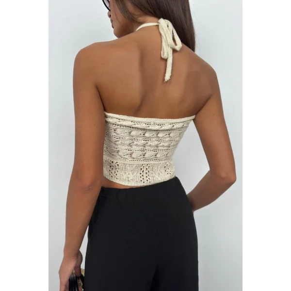 Ajurlu Crop Büstiyer