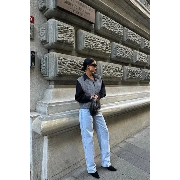 Ajurlu Triko Yelek 5175