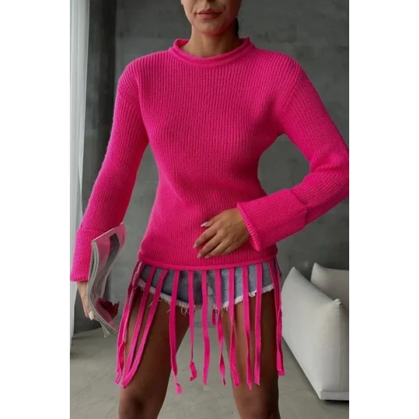 Alise Fitilli Püskül Detay Kazak 1199-09