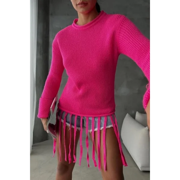 Alise Fitilli Püskül Detay Kazak 1199-09