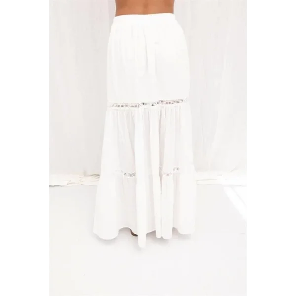 Annie Brode Şerit Detaylı Etek 4036