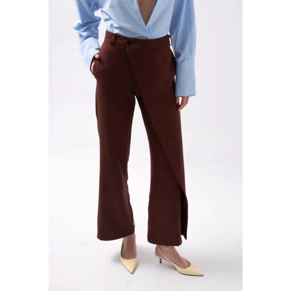 Anvelop Detay Asimetrik Pantolon